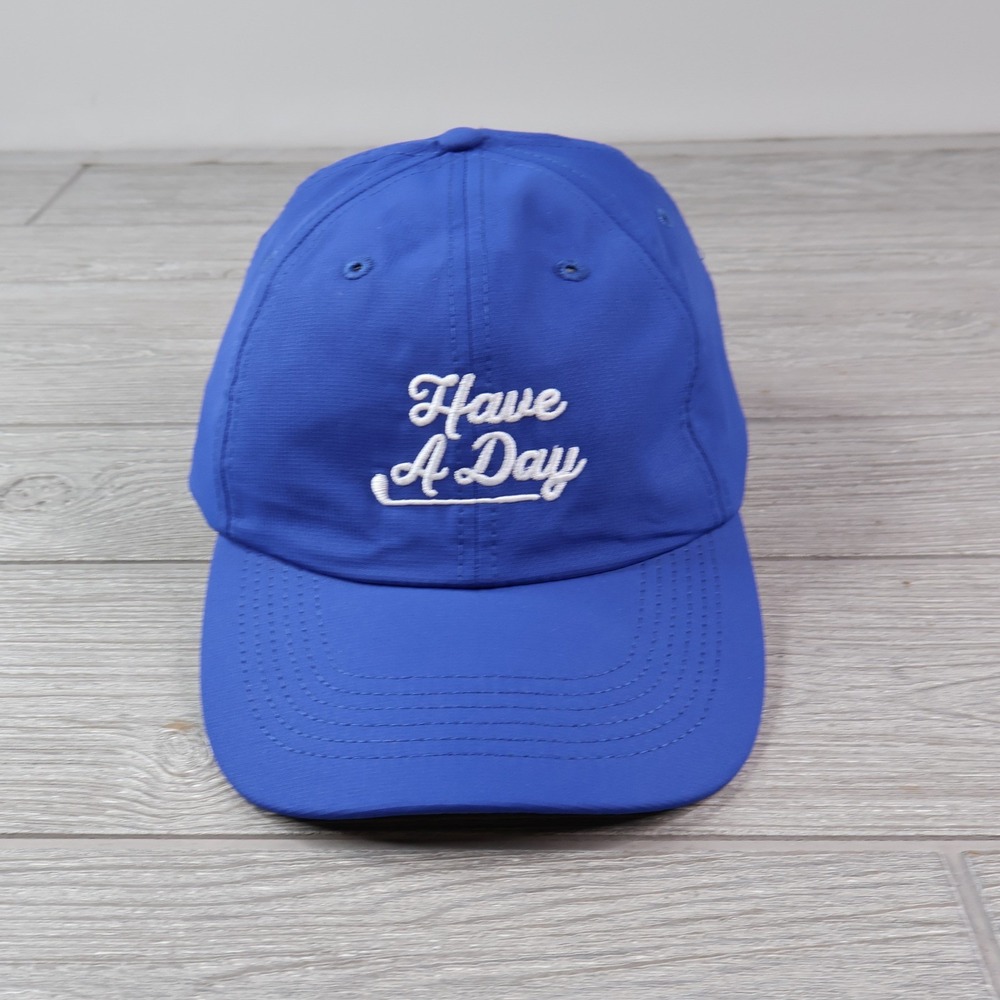 Imperial Have A Day Performance Golf Hat Men's Royal Blue Adjustable Cap